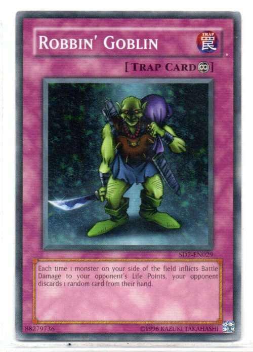 Yu-Gi-Oh! - Robbin` Goblin - Common - Structure Deck: Invincible Fortress (SD7-EN029)