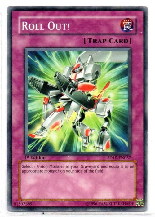 Yu-Gi-Oh! - Roll Out! - 1st Ed/Common - Structure Deck: Machine Re-Volt (SD10-EN037)