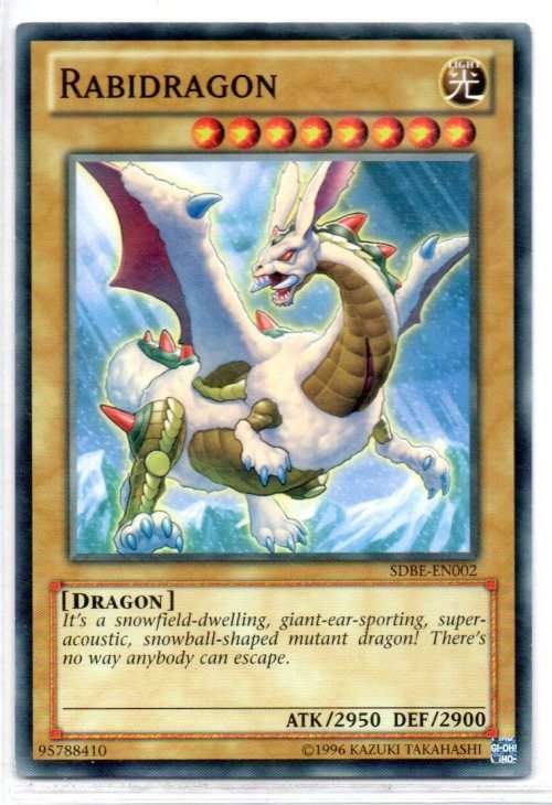 Yu-Gi-Oh! - Rabidragon - Common - Saga of Blue-Eyes White Dragon Structure Deck (SDBE-EN002)