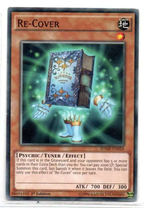 Yu-Gi-Oh! - Re-Cover - 1st Ed/Common - Master of Pendulum Structure Deck (SDMP-EN024)