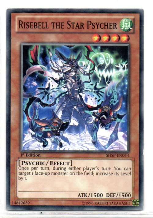 Yu-Gi-Oh! - Risebell the Star Psycher - 1st Ed/Short Print - Shadow Specters (SHSP-EN044)