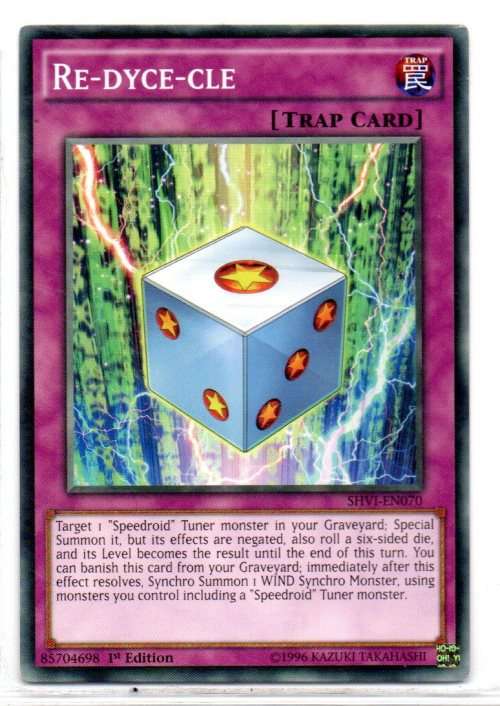 Yu-Gi-Oh! - Re-dyce-cle - 1st Ed/Common - Shining Victories (SHVI-EN070)