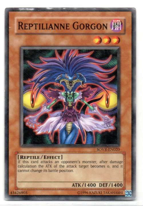 Yu-Gi-Oh! - Reptilianne Gorgon - Common - Stardust Overdrive (SOVR-EN020)