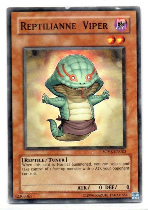 Yu-Gi-Oh! - Reptilianne Viper - Common - Stardust Overdrive (SOVR-EN023)