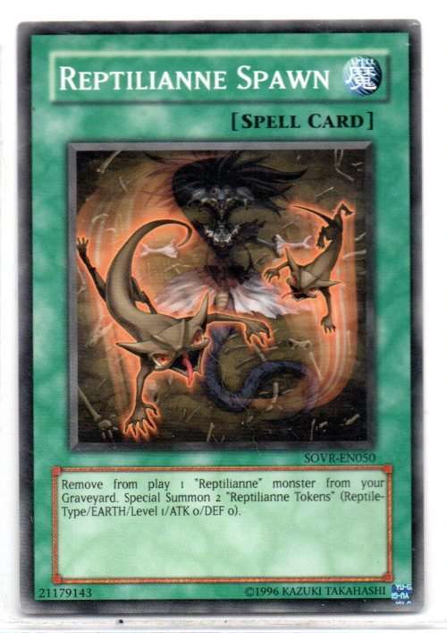 Yu-Gi-Oh! - Reptilianne Spawn - Common - Stardust Overdrive (SOVR-EN050)
