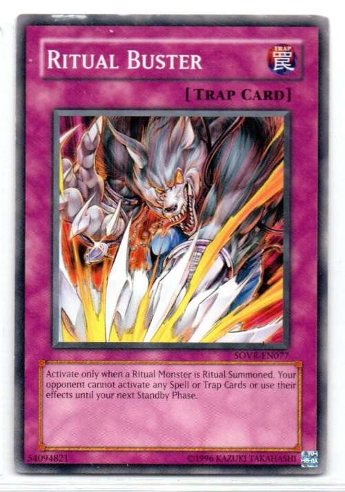 Yu-Gi-Oh! - Ritual Buster - Common - Stardust Overdrive (SOVR-EN077)