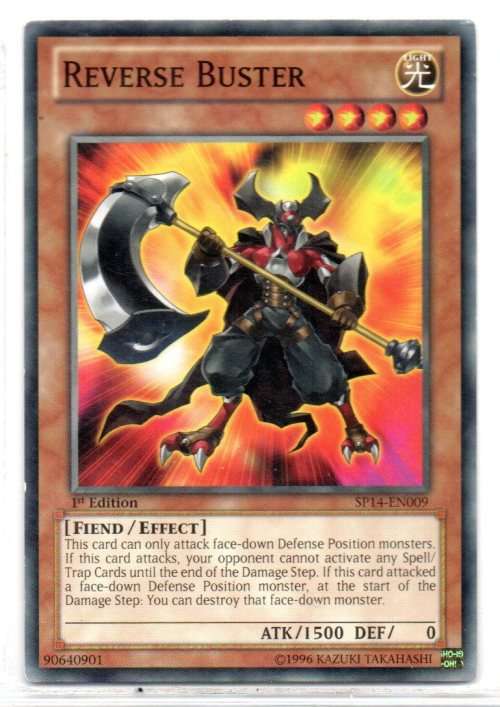 Yu-Gi-Oh! - Reverse Buster - 1st Ed/Common - Star Pack 2014 (SP14-EN009)