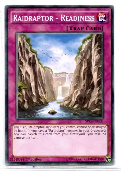 Yu-Gi-Oh! - Raidraptor - Readiness - 1st Ed/Common - Star Pack ARC-V (SP15-EN050)