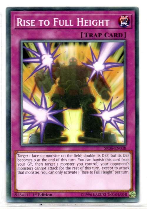 Yu-Gi-Oh! - Rise to Full Height - 1st Ed/Common - Structure Deck: Lair of Darkness (SR06-EN038)