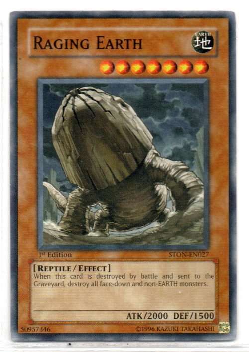 Yu-Gi-Oh! - Raging Earth - 1st Ed/Common - Strike of Neos (STON-EN027)