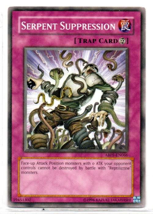 Yu-Gi-Oh! - Serpent Suppression - Common - Absolute Powerforce (ABPF-EN066)