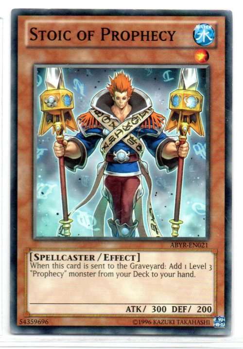Yu-Gi-Oh! - Stoic of Prophecy - Common - Abyss Rising (ABYR-EN021)