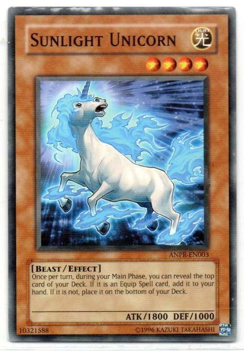 Yu-Gi-Oh! - Sunlight Unicorn - Common - Ancient Prophecy (ANPR-EN003)