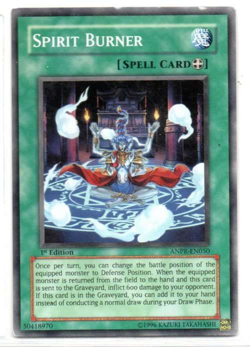 Yu-Gi-Oh! - Spirit Burner - 1st Ed/Common - Ancient Prophecy (ANPR-EN050)