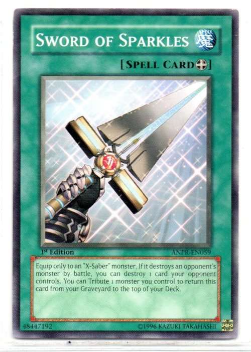 Yu-Gi-Oh! - Sword of Sparkles - 1st Ed/Common - Ancient Prophecy (ANPR-EN059)