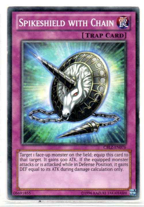Yu-Gi-Oh! - Spikeshield with Chain - Common - Cosmo Blazer (CBLZ-EN076)