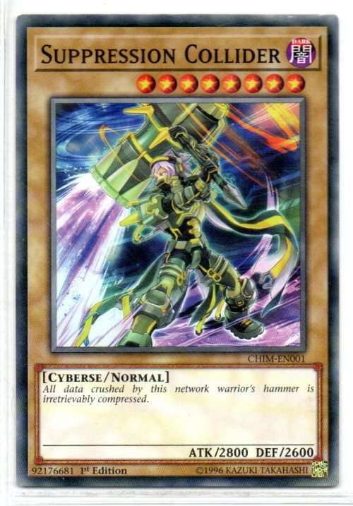 Yu-Gi-Oh! - Suppression Collider - 1st Ed/Common - Chaos Impact (CHIM-EN001)