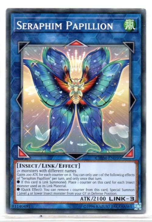 Yu-Gi-Oh! - Seraphim Papillion - Common - Chaos Impact (CHIM-EN050)