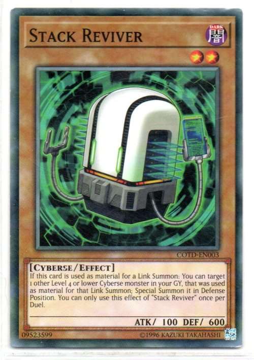 Yu-Gi-Oh! - Stack Reviver - Common - Code of the Duelist (COTD-EN003)