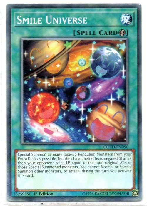Yu-Gi-Oh! - Smile Universe - 1st Ed/Common - Code of the Duelist (COTD-EN056)