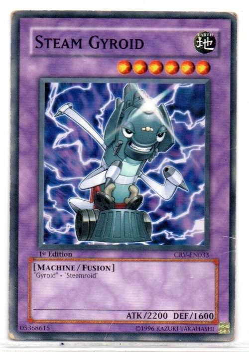 Yu-Gi-Oh! - Steam Gyroid - 1st Ed/Common - Cybernetic Revolution (CRV-EN033)
