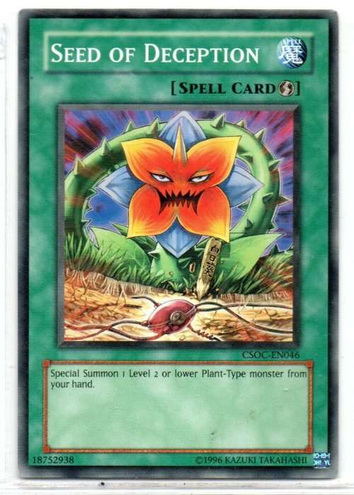 Yu-Gi-Oh! - Seed of Deception - Common - Crossroads of Chaos (CSOC-EN046)