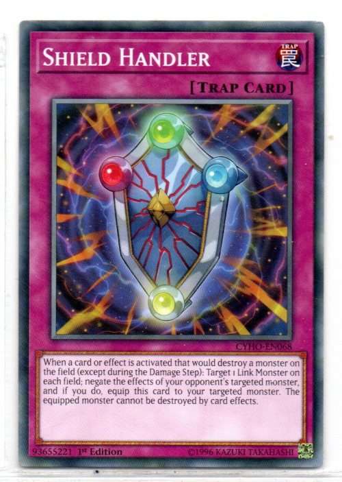 Yu-Gi-Oh! - Shield Handler - 1st Ed/Common - Cybernetic Horizon (CYHO-EN068)