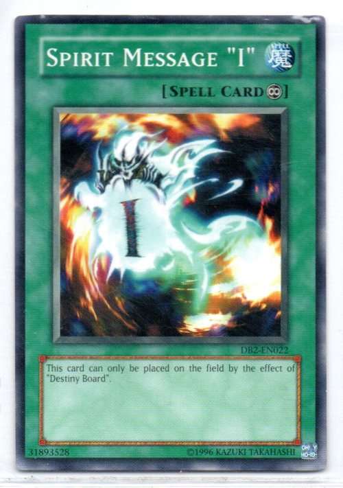 Yu-Gi-Oh! - Spirit Message `I` - Common - Dark Beginning 2 (DB2-EN022)