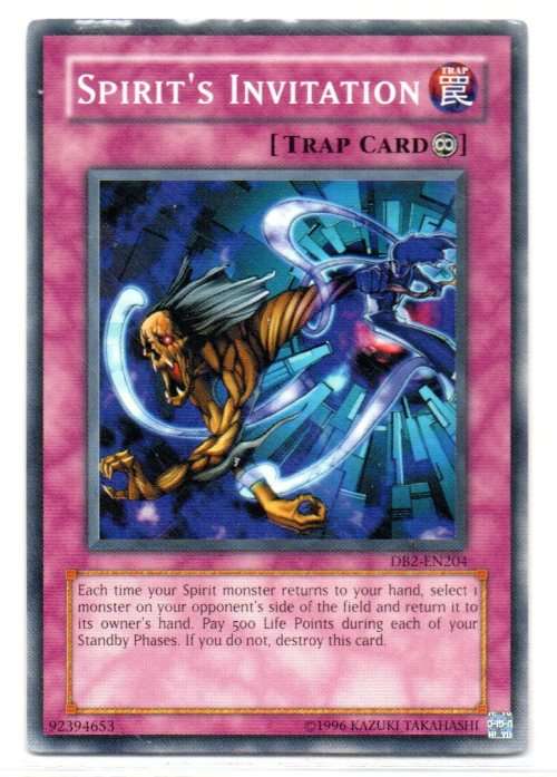 Yu-Gi-Oh! - Spirit`s Invitation - Common - Dark Beginning 2 (DB2-EN204)
