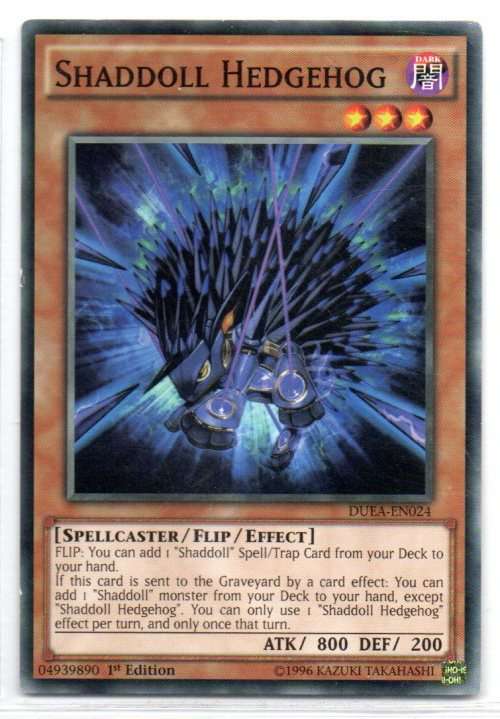 Yu-Gi-Oh! - Shaddoll Hedgehog - 1st Ed/Common - Duelist Alliance (DUEA-EN024)