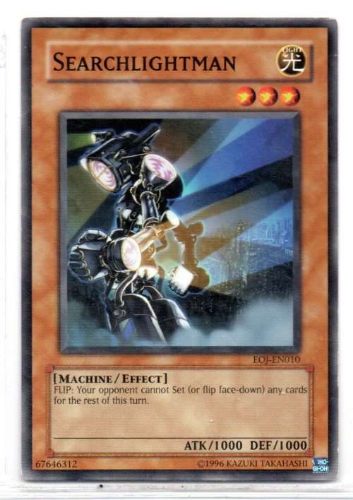 Yu-Gi-Oh! - Searchlightman - Common - Enemy of Justice (EOJ-EN010)
