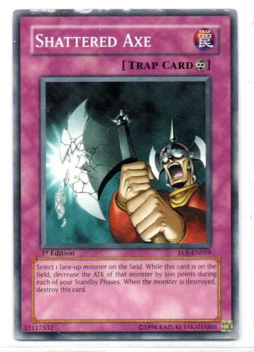 Yu-Gi-Oh! - Shattered Axe - 1st Ed/Common - Enemy of Justice (EOJ-EN059)