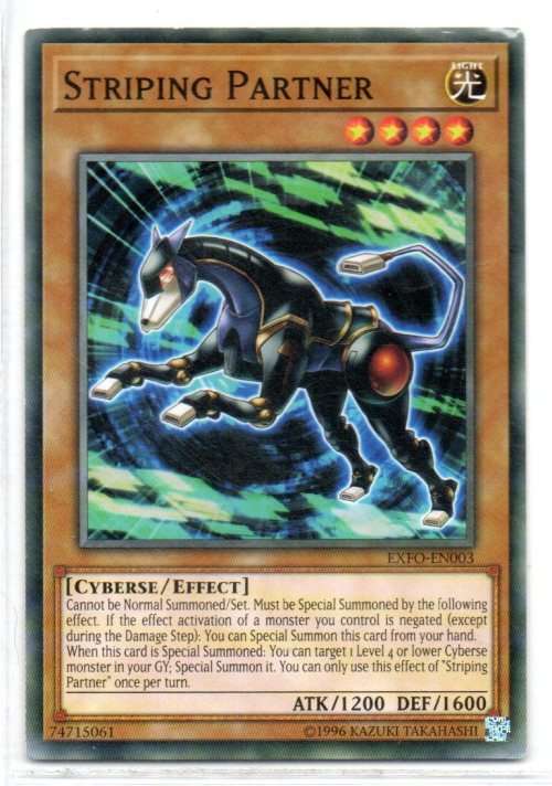 Yu-Gi-Oh! - Striping Partner - Common - Extreme Force (EXFO-EN003)