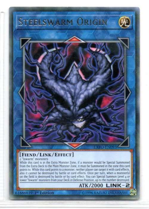 Yu-Gi-Oh! - Steelswarm Origin - 1st Ed/Rare - Extreme Force (EXFO-EN093)