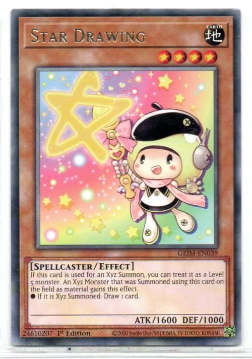 Yu-Gi-Oh! - Star Drawing - 1st Ed/Rare - Genesis Impact (GEIM-EN039)