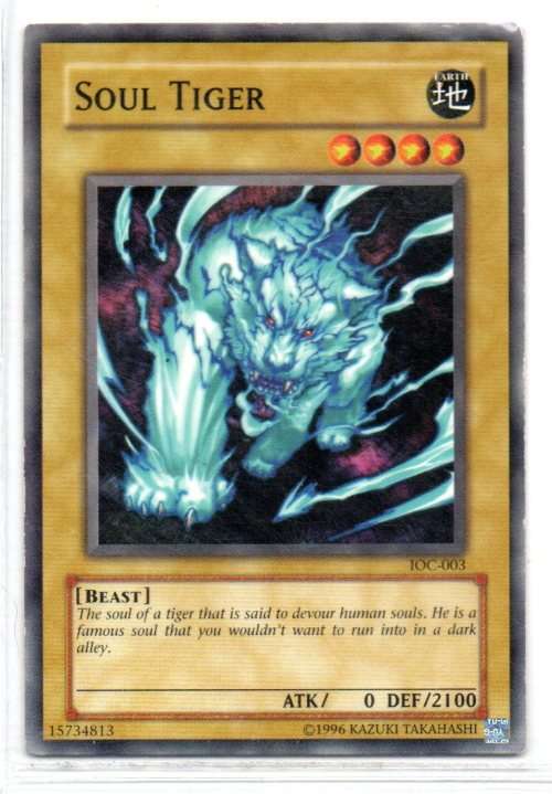 Yu-Gi-Oh! - Soul Tiger - Common - Invasion of Chaos (IOC-003)