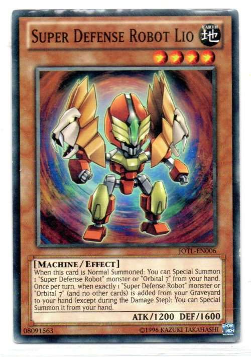 Yu-Gi-Oh! - Super Defense Robot Lio - Common - Judgment of the Light (JOTL-EN006)