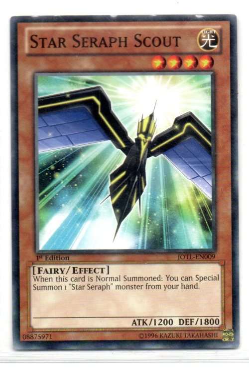 Yu-Gi-Oh! - Star Seraph Scout - 1st Ed/Common - Judgment of the Light (JOTL-EN009)