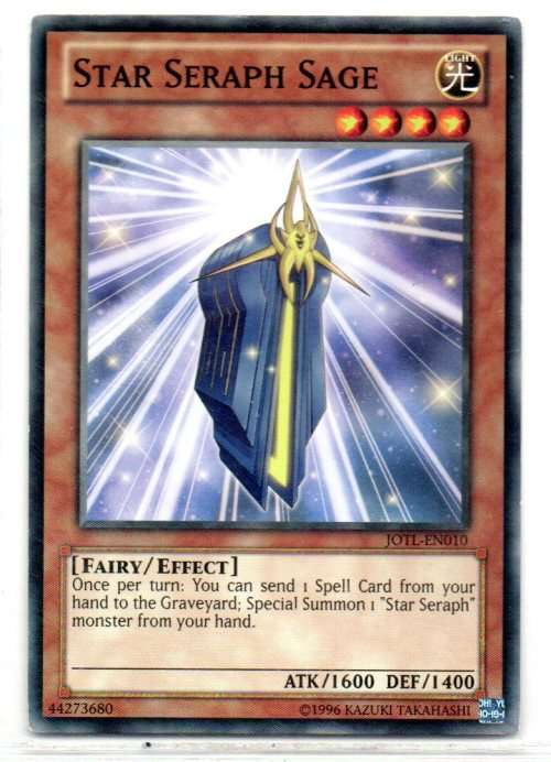 Yu-Gi-Oh! - Star Seraph Sage - Common - Judgment of the Light (JOTL-EN010)