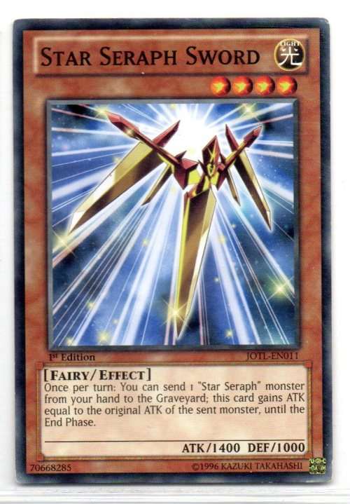Yu-Gi-Oh! - Star Seraph Sword - 1st Ed/Common - Judgment of the Light (JOTL-EN011)