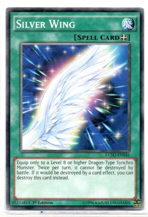 Yu-Gi-Oh! - Silver Wing - 1st Ed/Common - Legendary Collection 5D`s Mega Pack (LC5D-EN046)