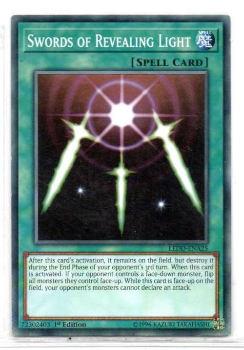Yu-Gi-Oh! - Swords of Revealing Light - 1st Ed/Common - Legendary Dragon Decks (LEDD-ENA25)