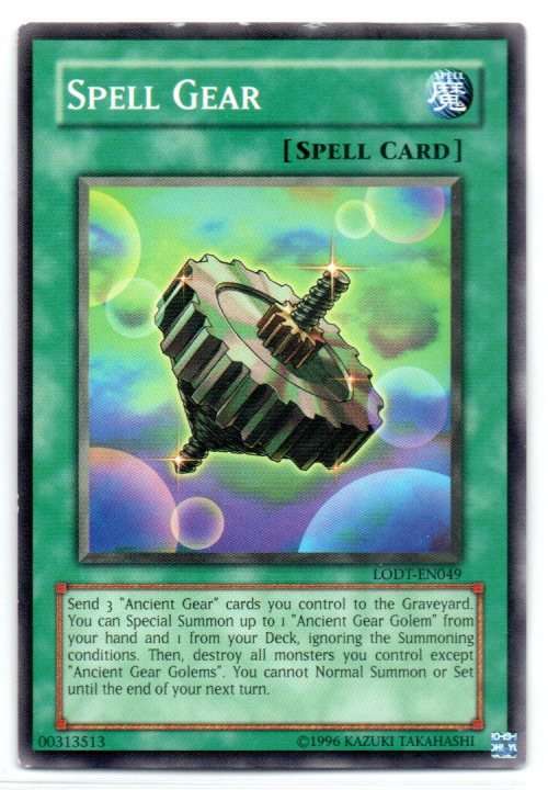 Yu-Gi-Oh! - Spell Gear - Common - Light of Destruction (LODT-EN049)