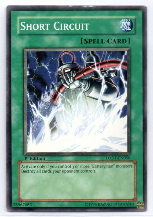 Yu-Gi-Oh! - Short Circuit - 1st Ed/Common - Light of Destruction (LODT-EN056)