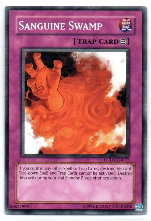 Yu-Gi-Oh! - Sanguine Swamp - Common - Light of Destruction (LODT-EN077)