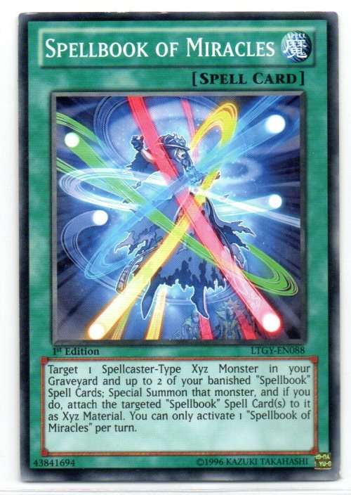 Yu-Gi-Oh! - Spellbook of Miracles - 1st Ed/Common - Lord of the Tachyon Galaxy (LTGY-EN088)