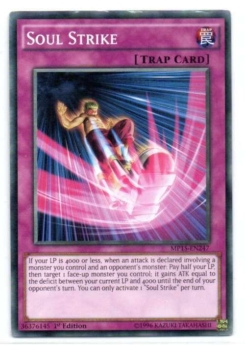 Yu-Gi-Oh! - Soul Strike - 1st Ed/Common - 2015 Mega-Tin Mega Pack (MP15-EN247)