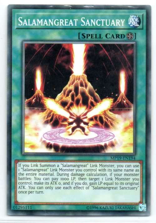 Yu-Gi-Oh! - Salamangreat Meer - Common - 2019 Gold Sarcophagus Tin Mega Pack (MP19-EN153)
