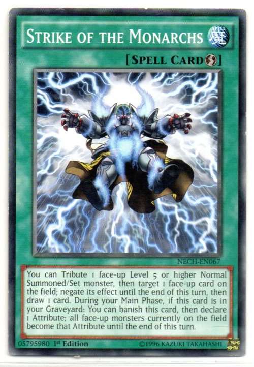 Yu-Gi-Oh! - Strike of the Monarchs - 1st Ed/Common - The New Challengers (NECH-EN067)