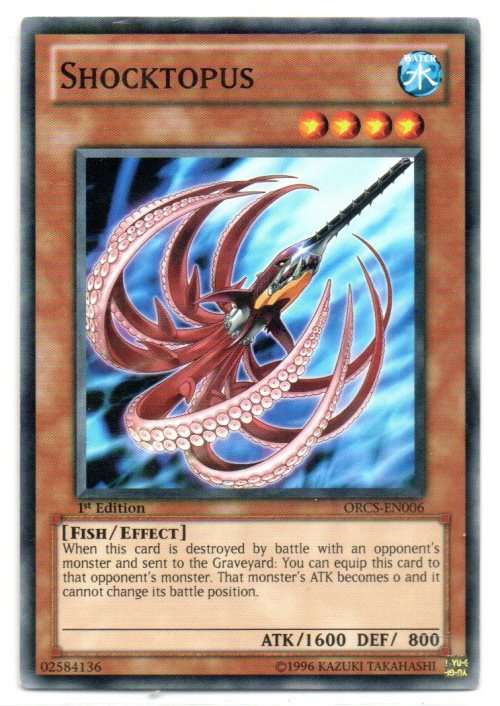 Yu-Gi-Oh! - Shocktopus - 1st Ed/Common - Order of Chaos (ORCS-EN006)